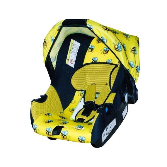 Детское автомобильное кресло SIGER ЭГИДА гр. 0+ Пчелка